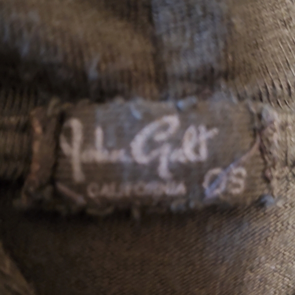 John Galt Women's Cropped Hooded Sweatshirt - Picture 7 of 7